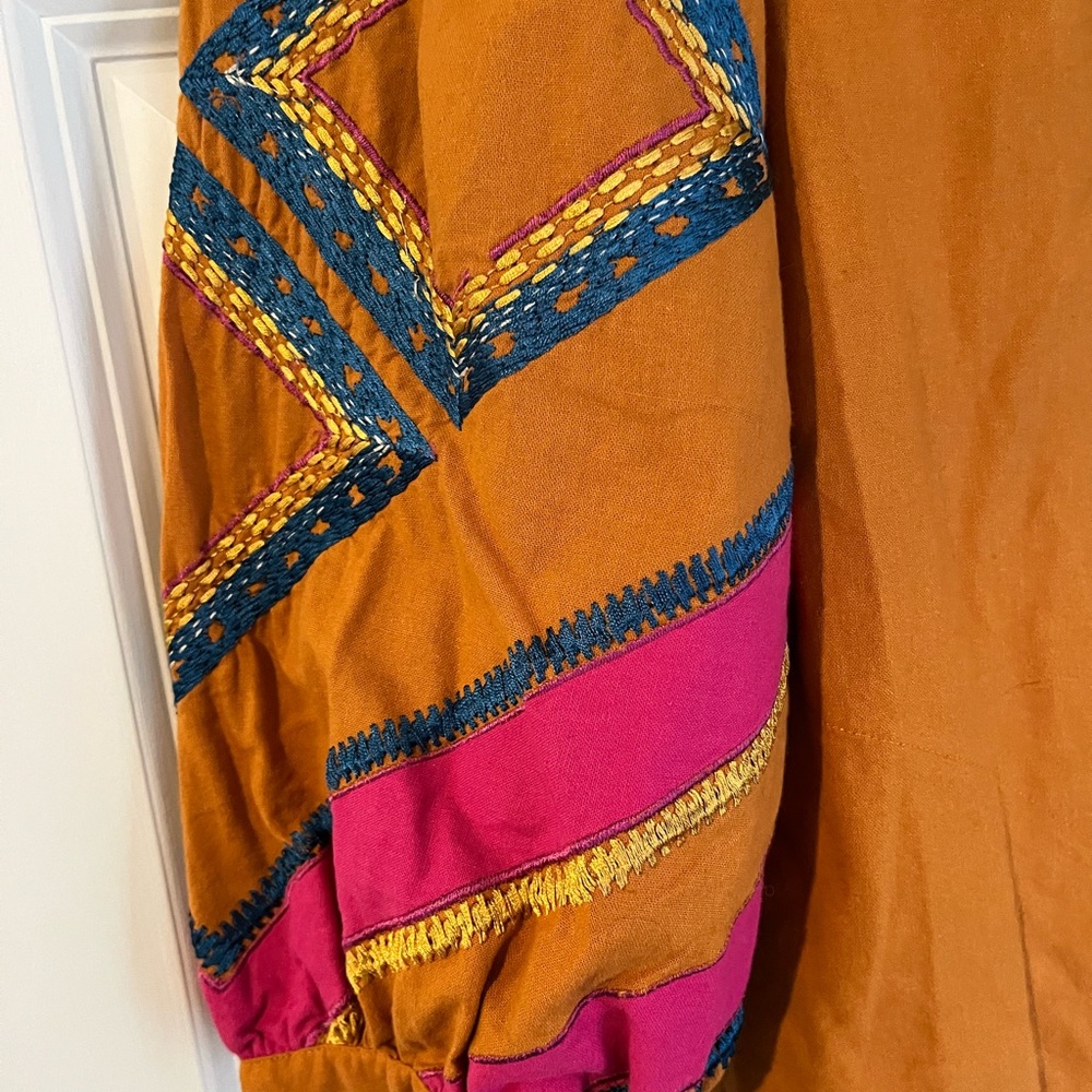 Anthropologie Stasiana Embroidered Tunic Dress - Picture 6 of 7